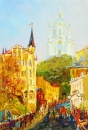 Картина «Вид на Андреевскую церковь», художник ККазимир, 0 грн.
