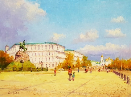 Картина Софиевская площадь