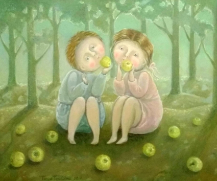 Картина Райские яблоки