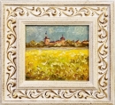 Картина «Рапсовое поле», художник Литовка Дмитрий, 1100 грн.