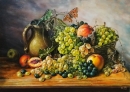 Картина «Натюрморт з метеликом», художник Лилиана Остроушко, 0 грн.