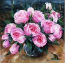 Картина «Рожевий букет», художник Степанюк Татьяна, 0 грн.