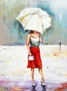 Картина «Летний дождь», художник Самчук Ольга, 0 грн.