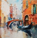 Картина «Венеция», художник ПВИ, 0 грн.
