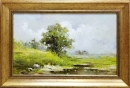 Картина «Пейзаж з струмочком», художник Виктор Савюк, 0 грн.