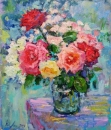 Картина «Троянди літа», художник Юлия Левицкая, 0 грн.