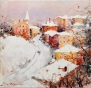 Картина «Андреевский зимой», художник ПВИ, 0 грн.