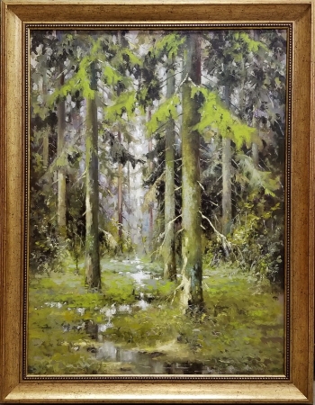 Картина Ліс після дощу