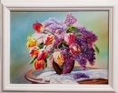 Картина «Весенний букет», художник Раков В.Н., 1800 грн.