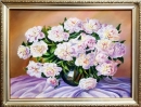 Картина «Белые пионы», художник Раков В.Н., 2200 грн.