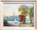 Картина «У Гідропарку», художник Кутилов Ю.К., 1600 грн.
