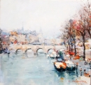 Картина «Утро в Париже», художник ПВИ, 4000 грн.