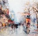 Картина «Boulevard poissonnière. Paris», художник ПВИ, 0 грн.