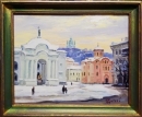 Картина «Контрактова площа», художник Кутилов Ю.К., 1600 грн.