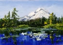 Картина «Горное озеро», художник Николаевич Татьяна, 0 грн.
