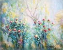 Картина «Троянди у моєму саду», художник Польохіна Лариса, 3500 грн.