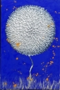 Картина «Дерево денег. Синий», художник Жук Анна, 1100 грн.