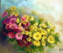 Картина «В моем саду», художник Волощук Т., 0 грн.