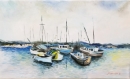 Картина «Рассвет рыбака», художник Марина Милокост, 3500 грн.