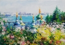 Картина «Выдубицкий монастырь», художник Петровский Виталий, 0 грн.