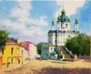 Картина «Андіївська церква», художник Ступка Сергій, 2800 грн.