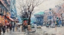 Картина «В Париже дождь», художник Петровський Віталій, 3000 грн.
