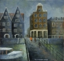 Картина «Вечірній Амстердам», художник Литовка Дмитро, 2500 грн.