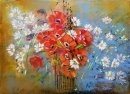 Картина «Квіткова фантазія», художник Мельник Світлана, 3500 грн.
