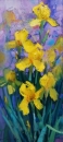 Картина «Жовті іриси», художник Драган Іван, 5000 грн.
