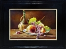 Картина «Натюрморт з персиком», художник Савюк Віктор, 0 грн.