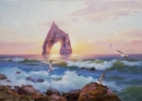 Картина «Світанок на морі», художник Доняєв Олександр, 6000 грн.