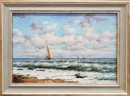 Картина «Чорноморский берег», художник Юшко Ю.Г., ч.с.х.у, , 7000 грн.