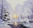 Картина «Дивовижна зима», художник Доняєв Олександр, 0 грн.