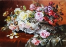 Картина «Дивовижні троянди», художник Дидишко О.П., 20000 грн.