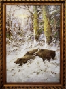 Картина «Кабани», художник Савюк Віктор, 8000 грн.
