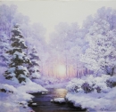 Картина «Зимова казка», художник Доняєв Олександр, 4500 грн.