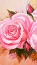 Картина «Рожеві троянди», художник Ник Тетяна, 5200 грн.