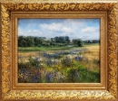 Картина «Строкаті поля. Східна Україна», художник Одальчук Ольга, 18500 грн.