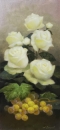 Картина «Білі троянди», художник Доняєв Олександр, 2500 грн.