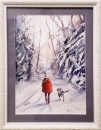Картина «Зимова прогулянка», художник Шелл Тетяна, 4000 грн.
