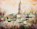 Картина «Лавра. Київ», художник Яна Побережна, 4500 грн.