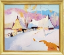 Картина «В зимку», художник Шандор Олександр, 14000 грн.