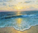 Картина «Сонце цілує прохолодне море», художник Кушанов Сергій, 25000 грн.