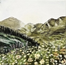 Картина «Альпійські трави», художник Світлана Шкурко, 850 грн.