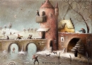 Картина «Зимові канікули», художник Литовка Дмитро, 7500 грн.