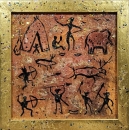 Картина «Cave art », художник Литовка Дмитро, 950 грн.